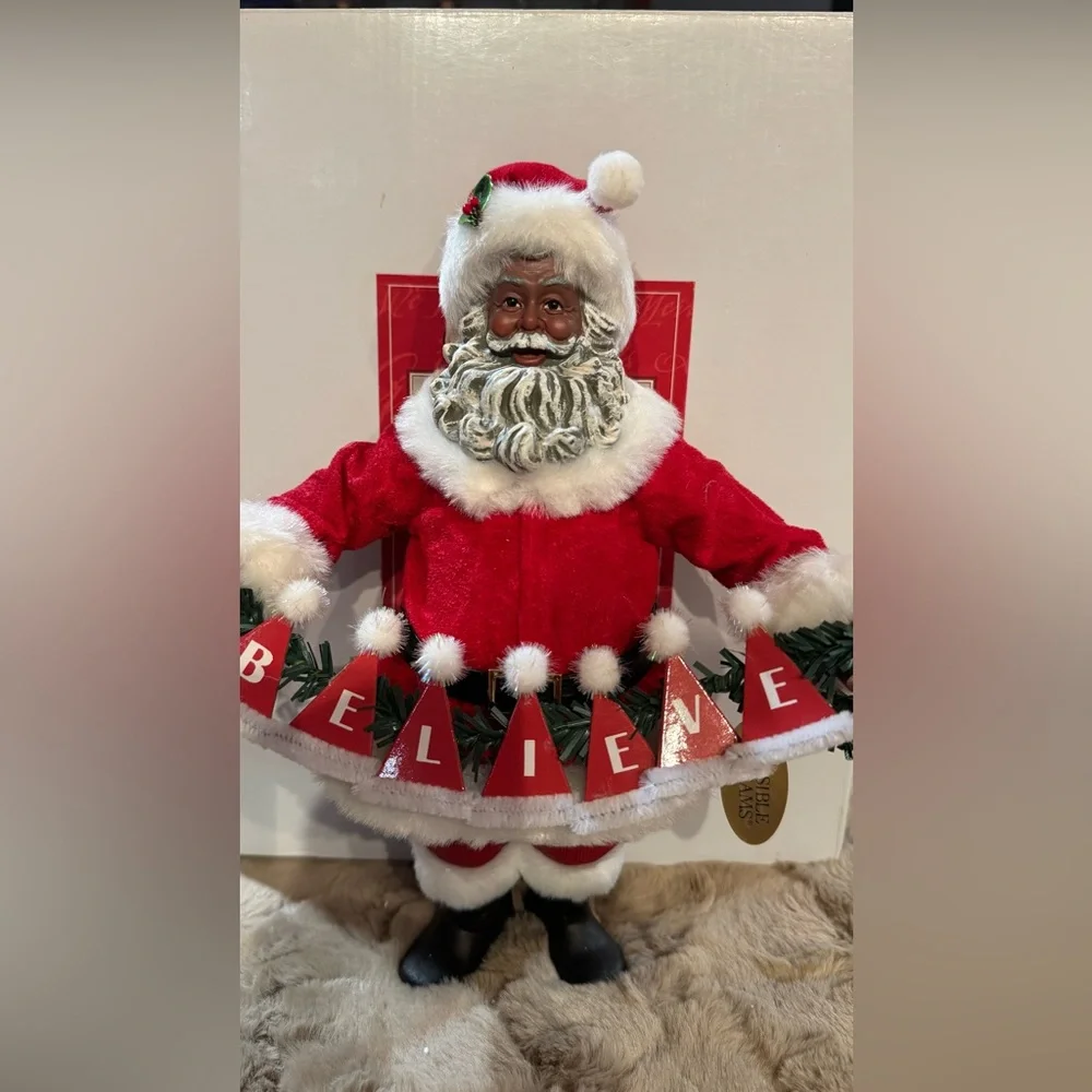Possible Dreams “Believe” African American Santa - Picture 1 of 11